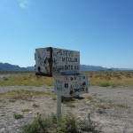 Briefkasten in der Wüste Nevadas