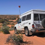 Offroad Camper im Outback
