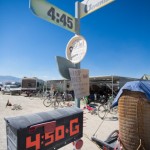 Funny road-signs in the desert