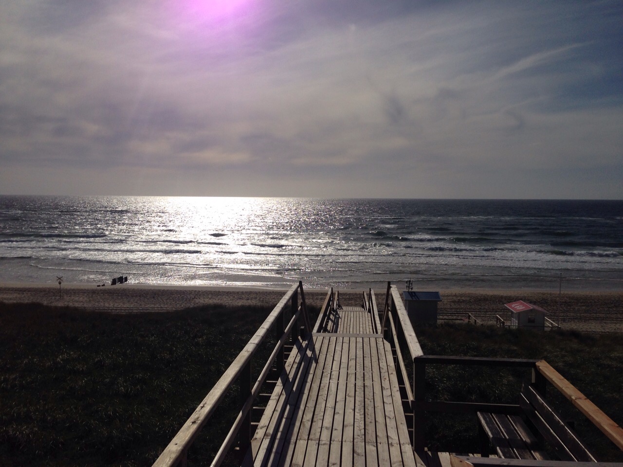 Westerland, Strandzugang