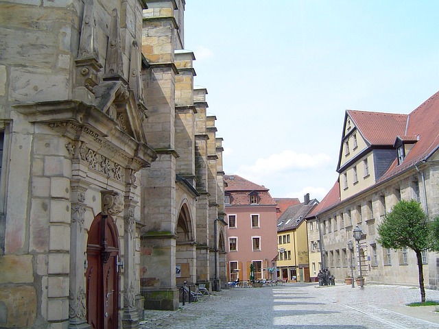 Die Innenstadt von Bayreuth