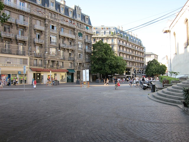 Zentrum von Grenoble