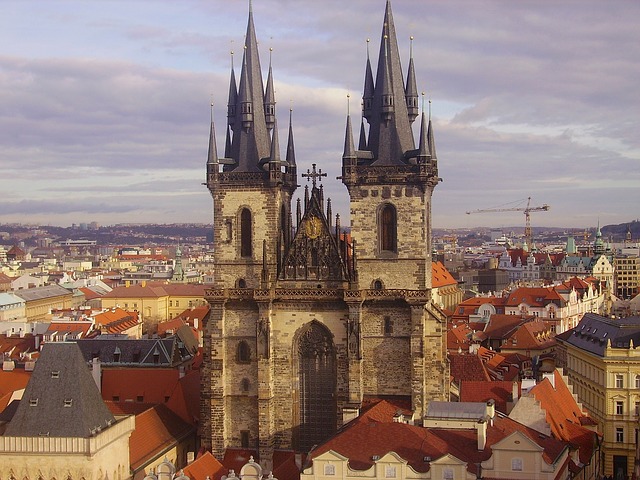 Eine Kirche in Prag