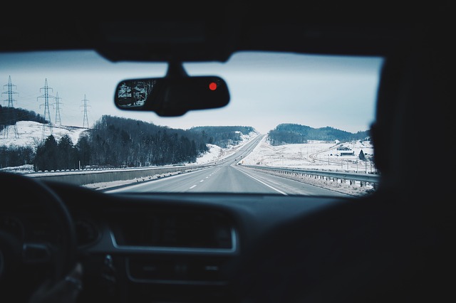 Auto im Winter