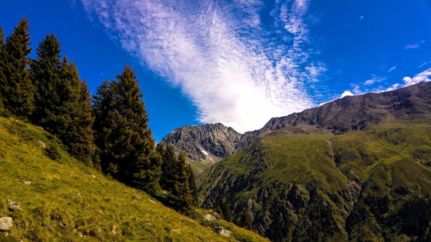 Bergpanorama Alpen