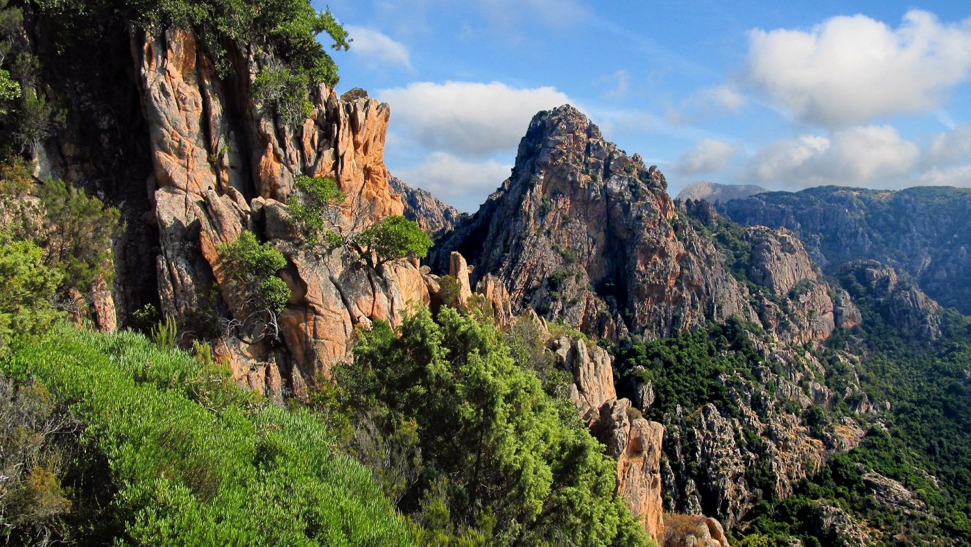 Calanche Felsen auf Korsika