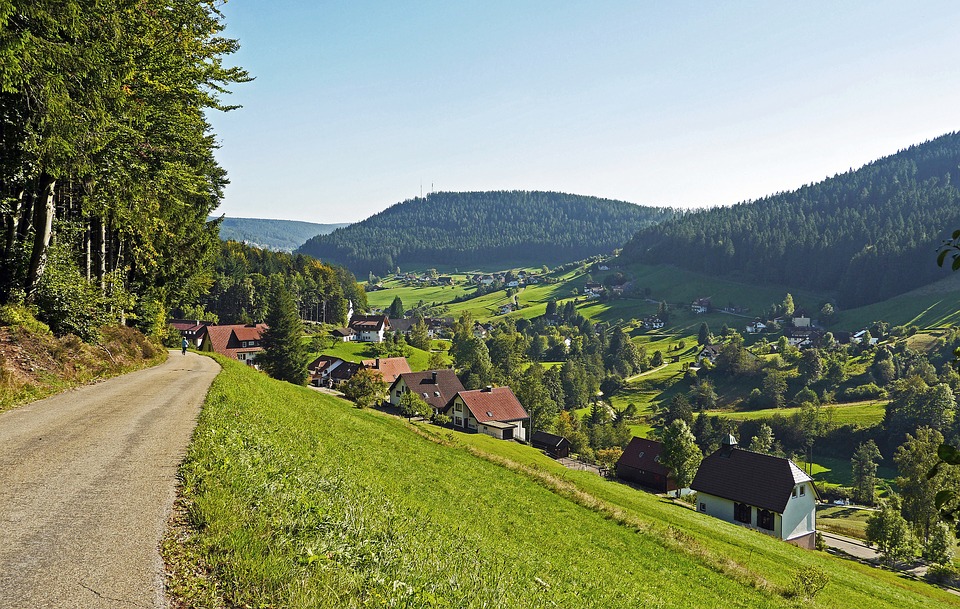 Fahrradweg Schwarzwald