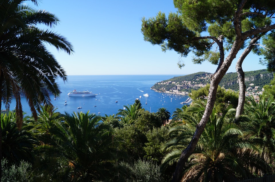 Bucht an der Cote d'Azur