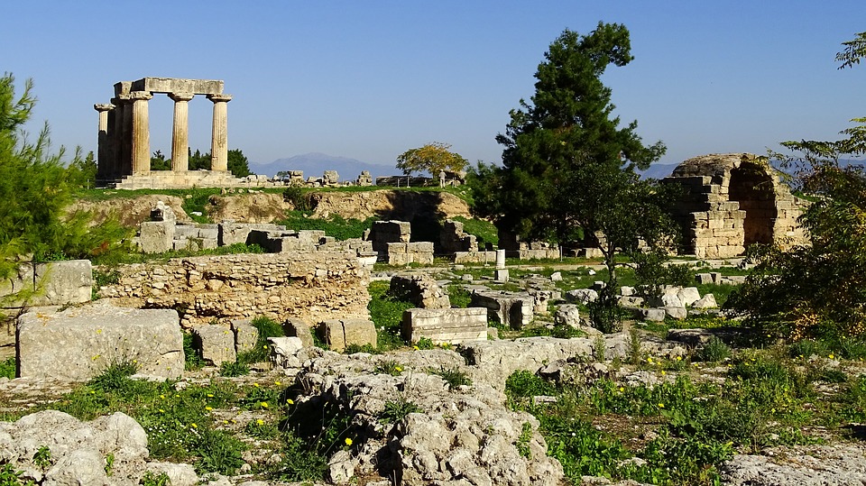Ruinen in Korinth