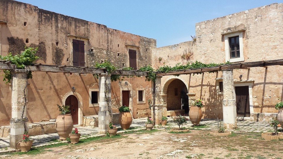 Altes Kloster auf Kreta