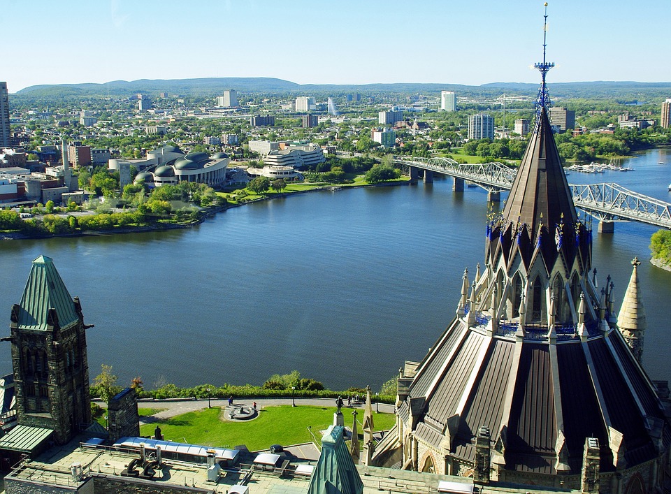 Fluss in Ottawa