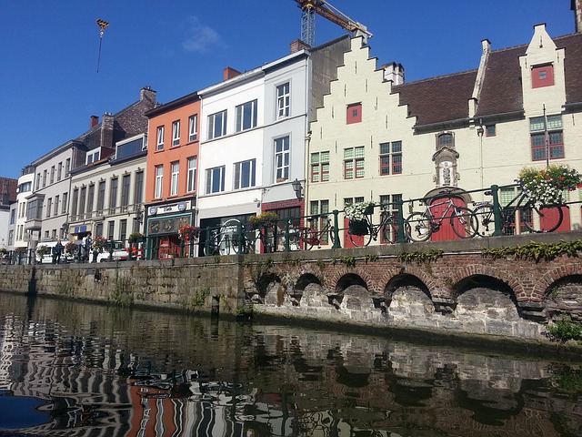 Ufer in Gent