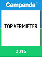 Gütesiegel von Campanda an Top Vermieter