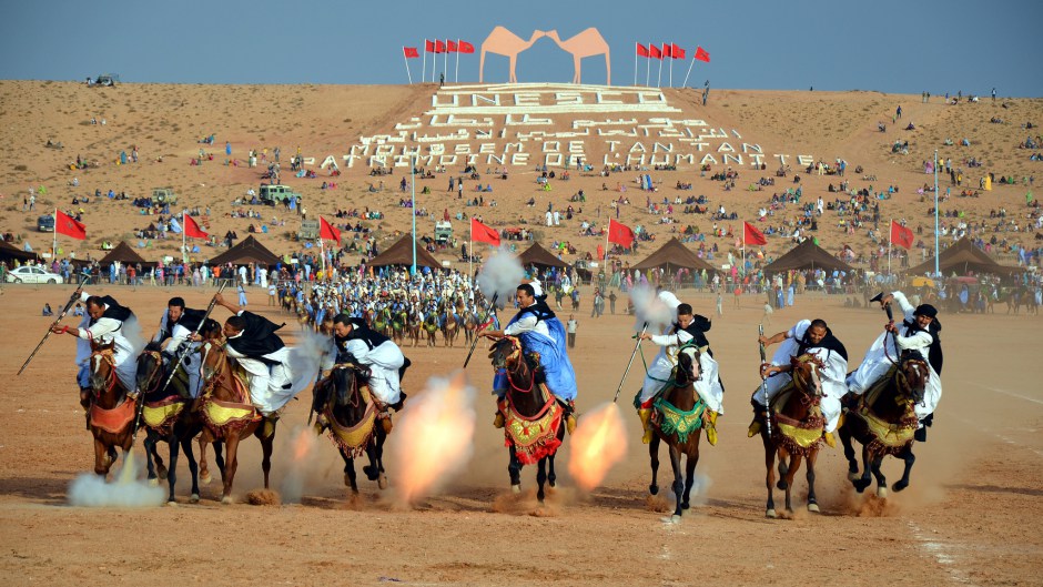 Reiter-Festival Marokko