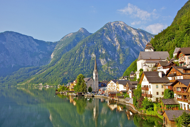 Hallstatt an der Romantischen Straße