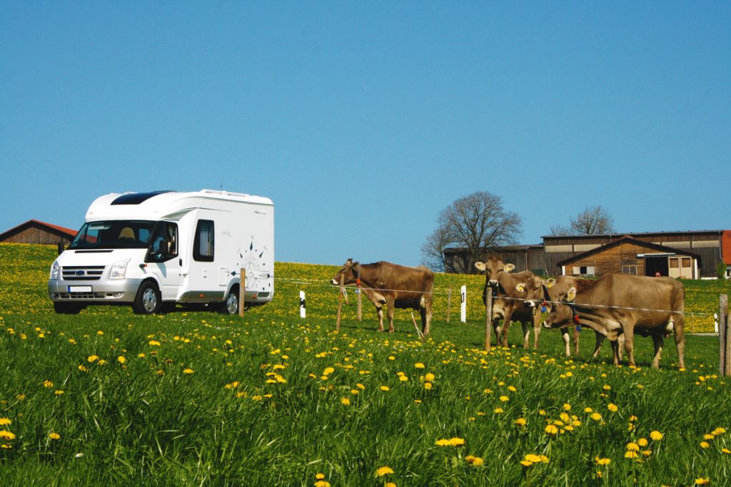 Wohnmobil kulinarisch Bauernhof