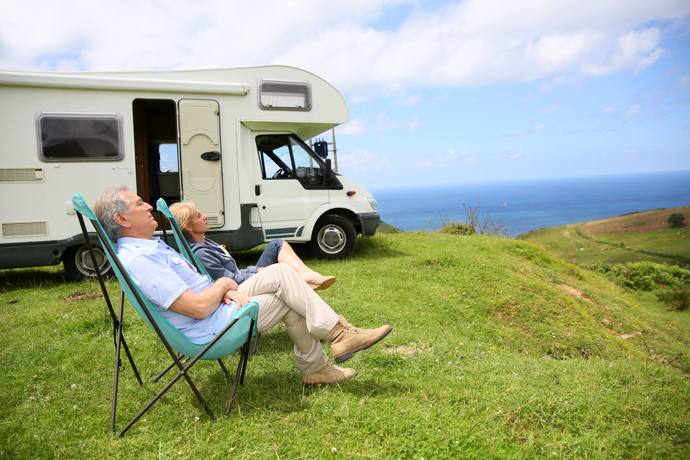 Wohnmobil am Meer