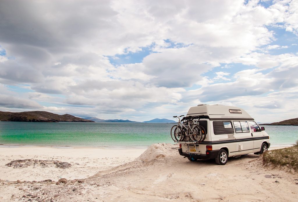 Camper am Meer