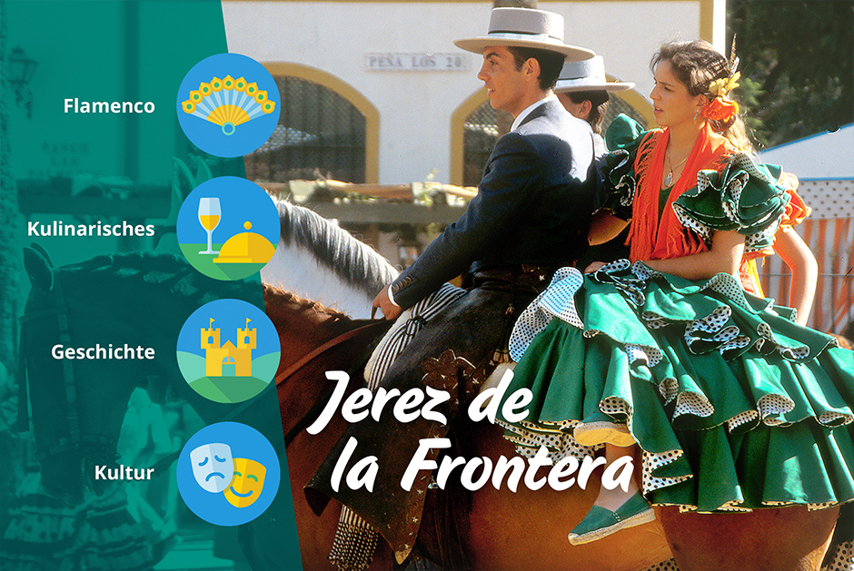 Jerez de la Frontera auf einem Wohnmobil Roadtrip