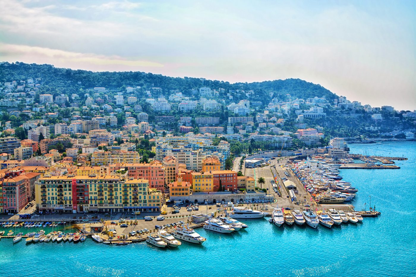 Nizza mit der bunten Vielle Ville