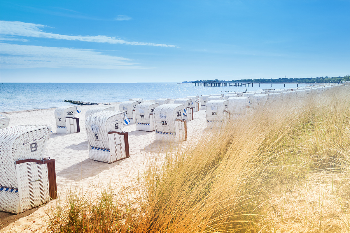 Strandkörbe am Timmendorfer Strand