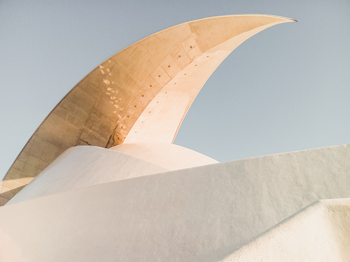 Das Auditorio de Tenerife in Santa Cruz de Tenerife