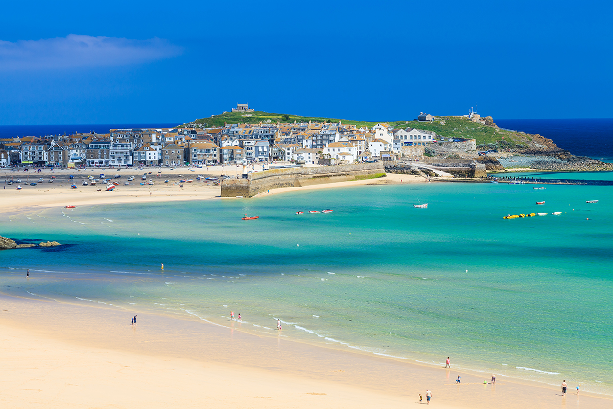 Strand in Cornwall