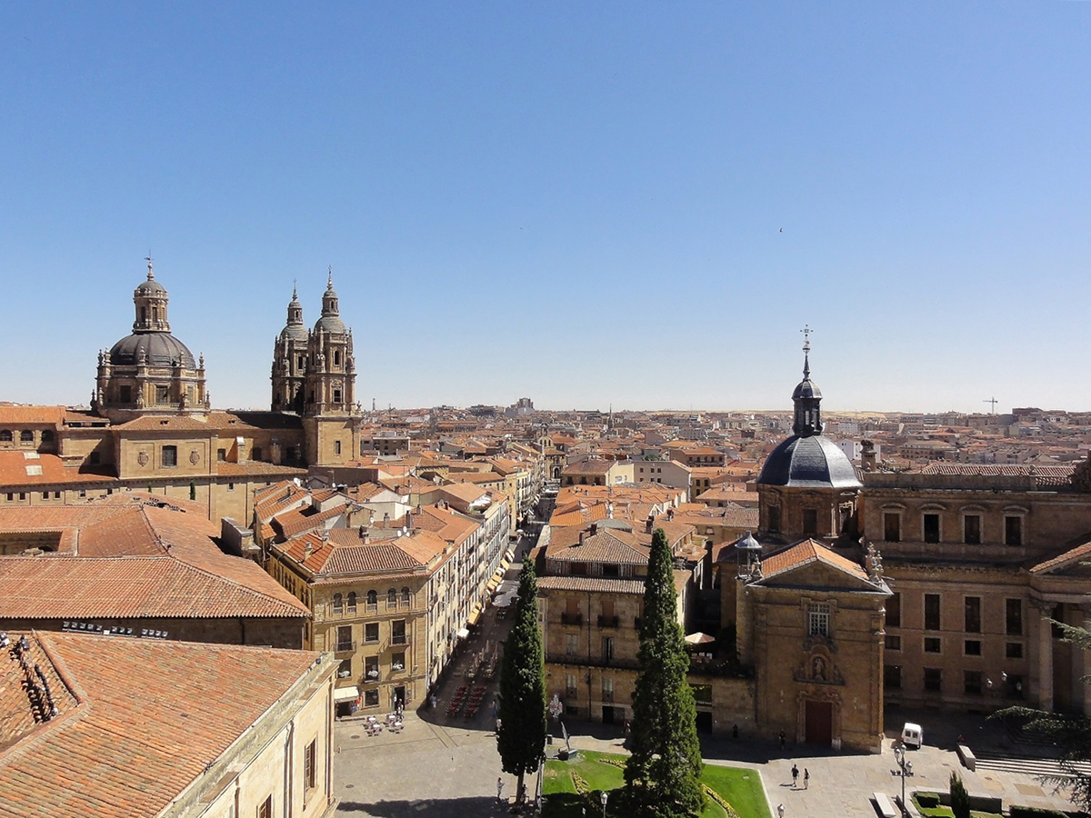Salamanca aus der Vogelperspektive
