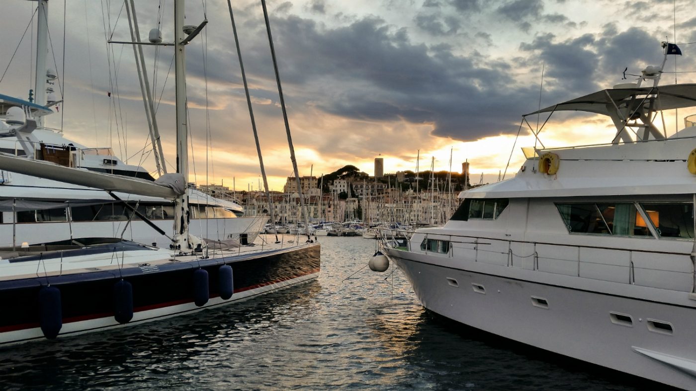 Hafen von Cannes