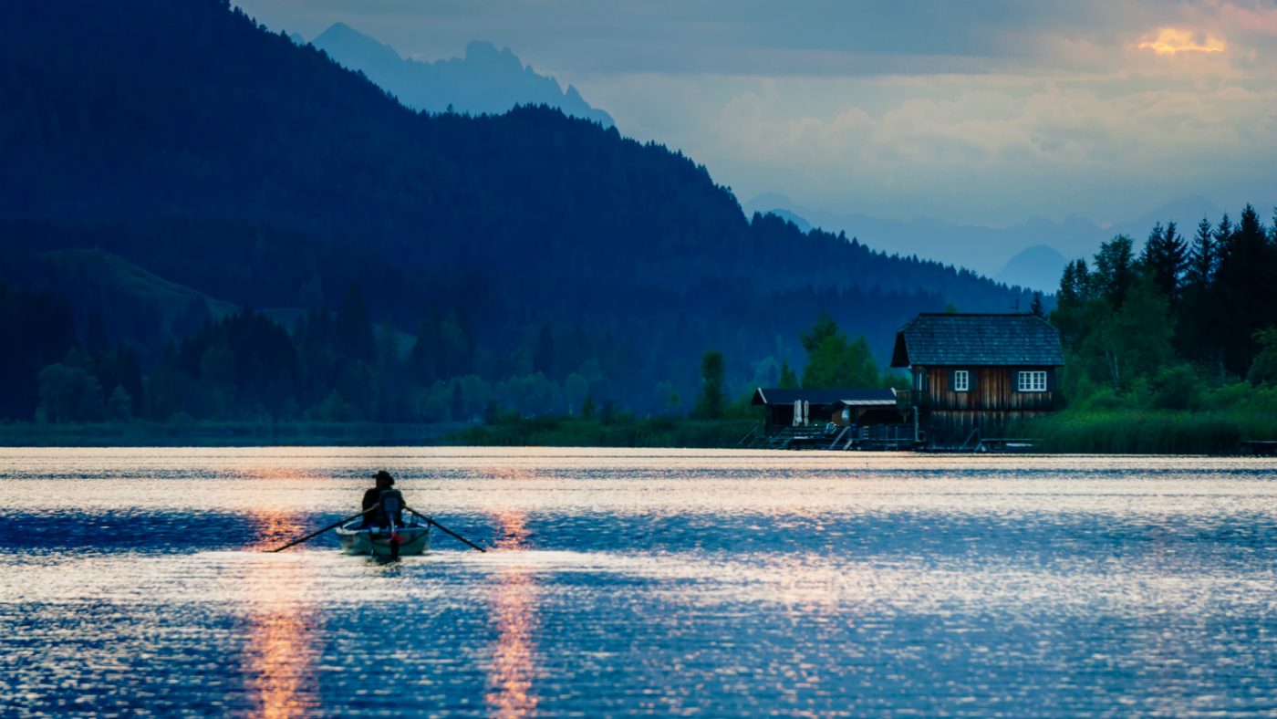 Der Weißensee in Österreich