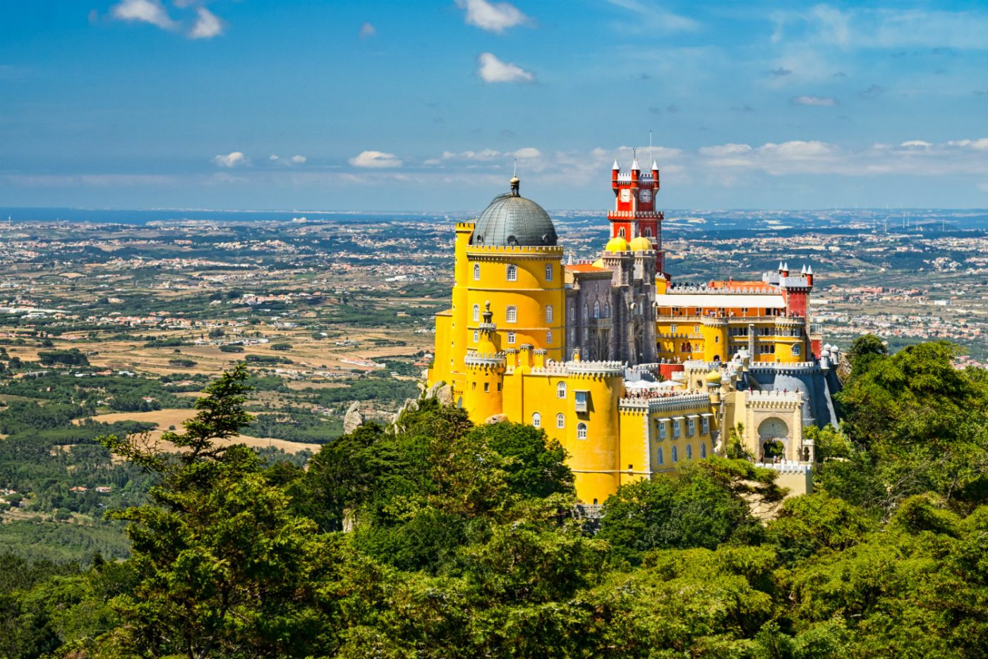 Der Palácio Nacional da Pena in Sintra, Portugal