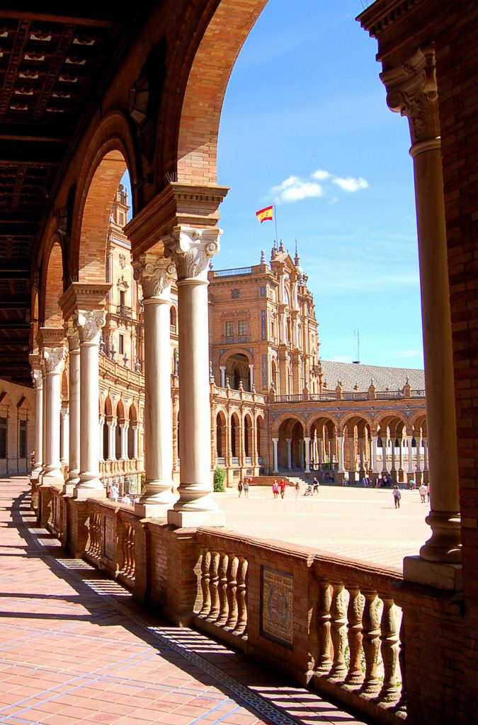 Gebäude in Sevilla, Spanien.