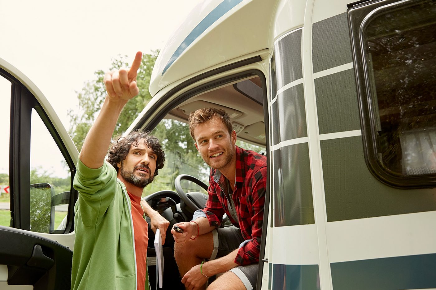 Wohnmobil privat Schluesseluebergabe