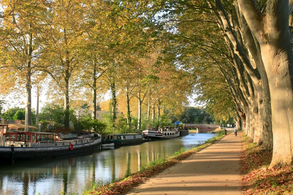 Canal du Midi in Toulouse