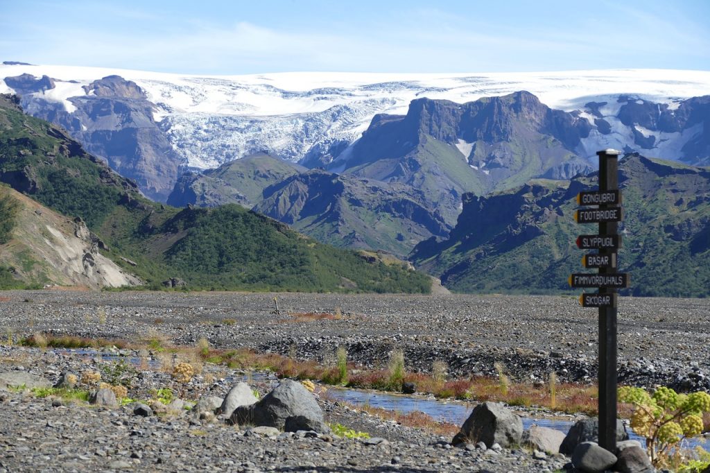 Thörsmörk Tal im Hochland von Island