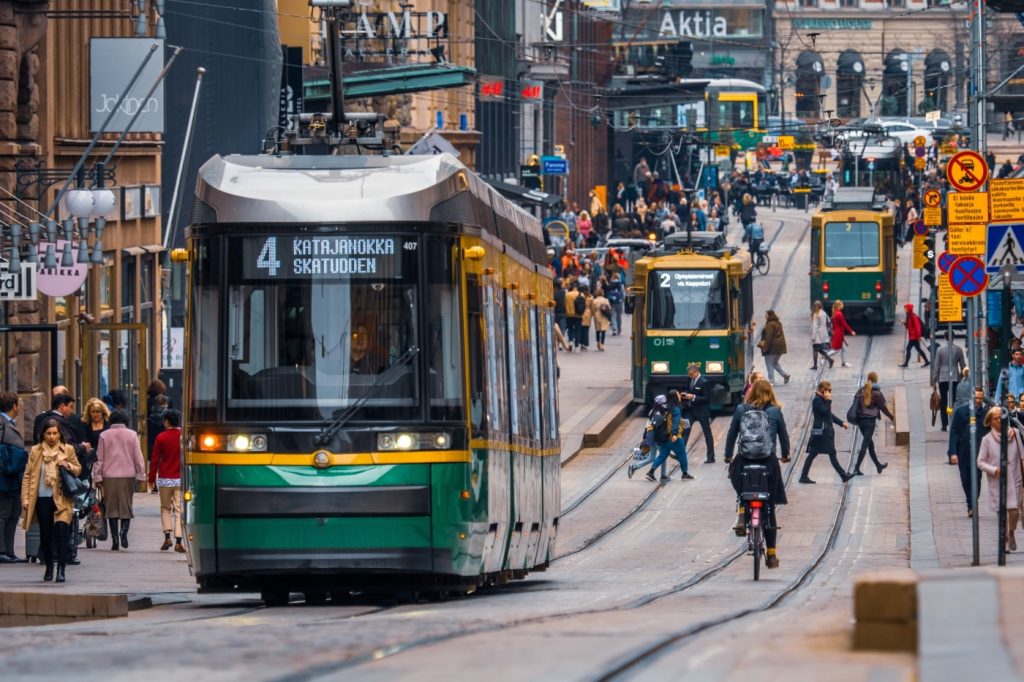 Straßenbahn in Helsinki