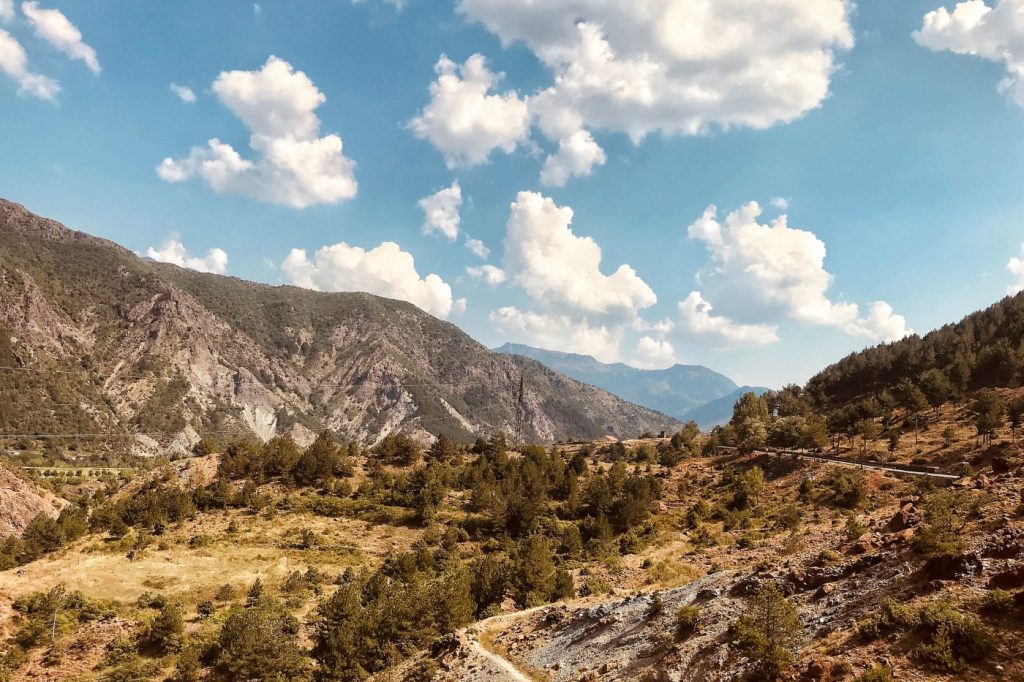 Gebirgslandschaft in Albanien