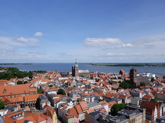 Die Altstadt von Stralsund