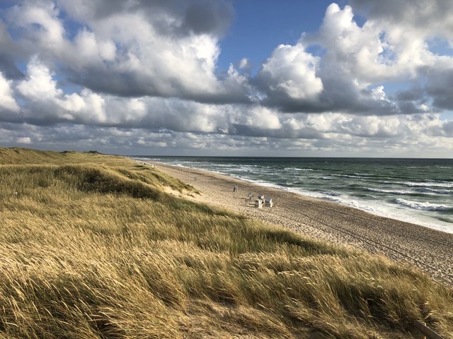 Sylter Strand mit Dünen