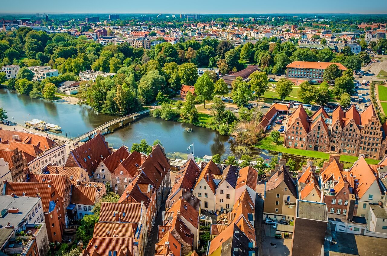 Lübeck von oben