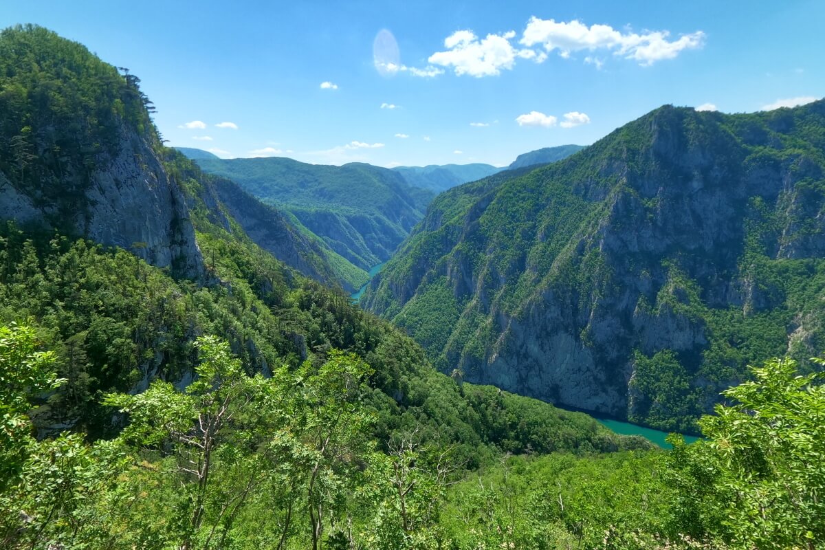 Schlucht in Montenegro